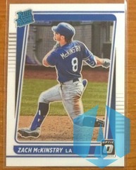 2021 Donruss Optic ZACH MCKINSTRY #95 Rated Rookie RC Dodgers